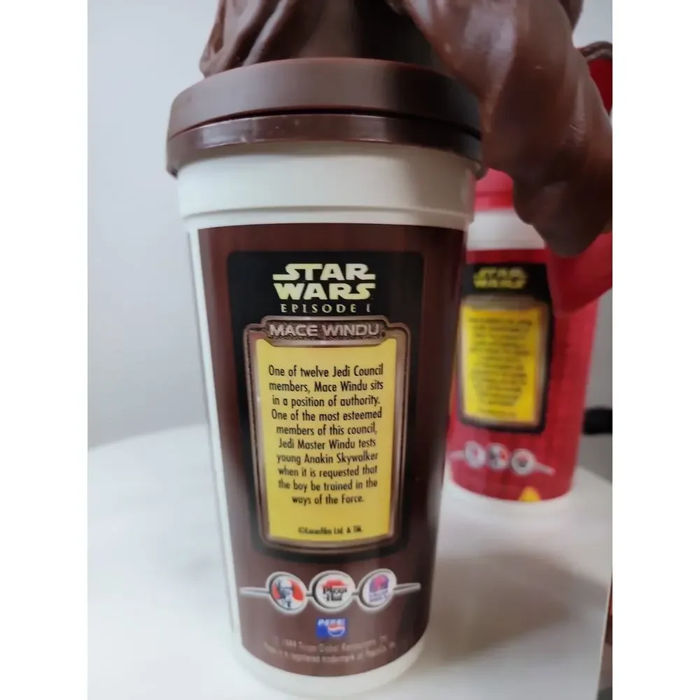 Star Wars Episode 1 Pizza Hut KFC Mace Windu Nute Gunray Darth Maul Toppers 1999